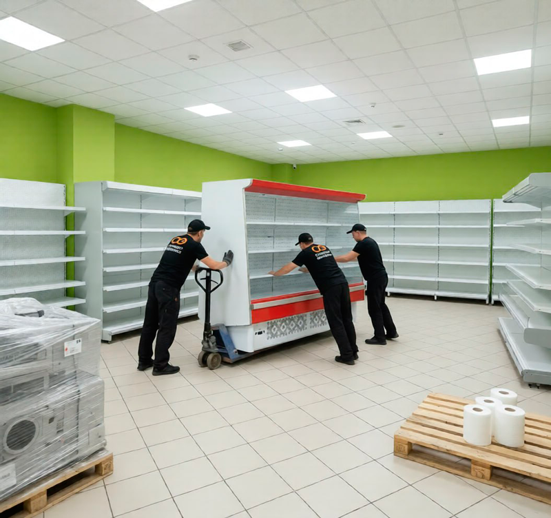 Переезд магазина в Медвежьегорске